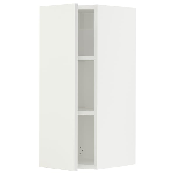 SEKTION Wall cabinet, white/Vallstena white, 12x15x30 "