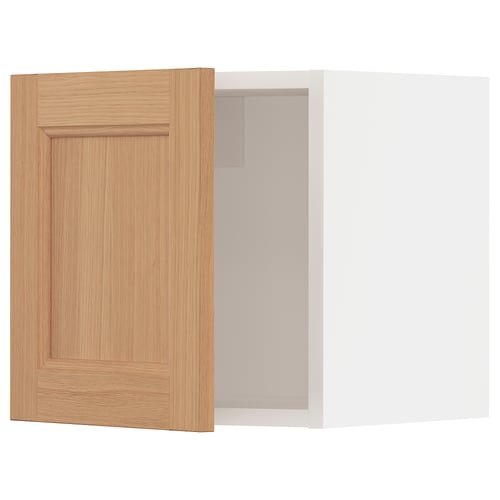 SEKTION wooden cabinet door, light brown, rectangular with modern design.