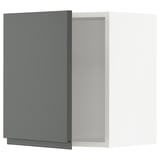 SEKTION Wall cabinet, white/Voxtorp dark gray, 18x15x20 "