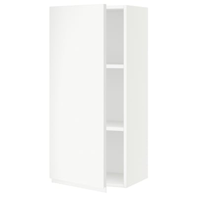 SEKTION Wall cabinet, white/Voxtorp matte white, 18x15x40 "