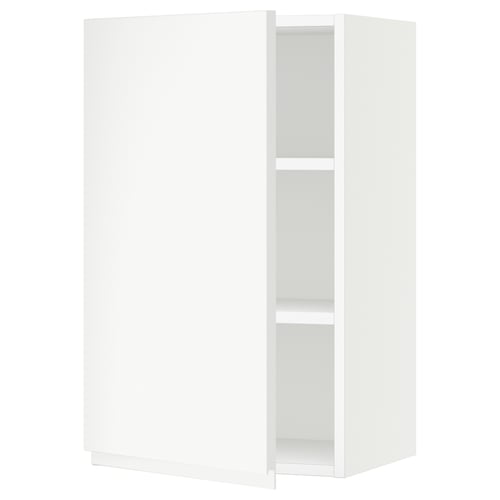 SEKTION kitchen cabinet, white, single shelf, adjustable door.