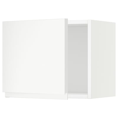 SEKTION Wall cabinet, white/Voxtorp matte white, 18x15x15 "