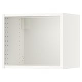 SEKTION white wall cabinet, rectangular, modern design.