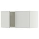 SEKTION Wall cabinet with 2 doors, white/Aspudden light gray, 30x15x15 "