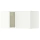 SEKTION Wall cabinet with 2 doors, white/Aspudden matte white, 30x15x15 "