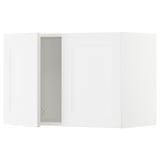 SEKTION Wall cabinet with 2 doors, white/Axstad matte white, 30x15x20 "