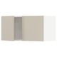 SEKTION Wall cabinet with 2 doors, white/Havstorp beige, 30x15x15 "