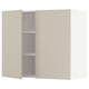 SEKTION Wall cabinet with 2 doors, white/Havstorp beige, 36x15x30 "
