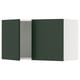 SEKTION Wall cabinet with 2 doors, white/Havstorp deep green, 36x15x20 "