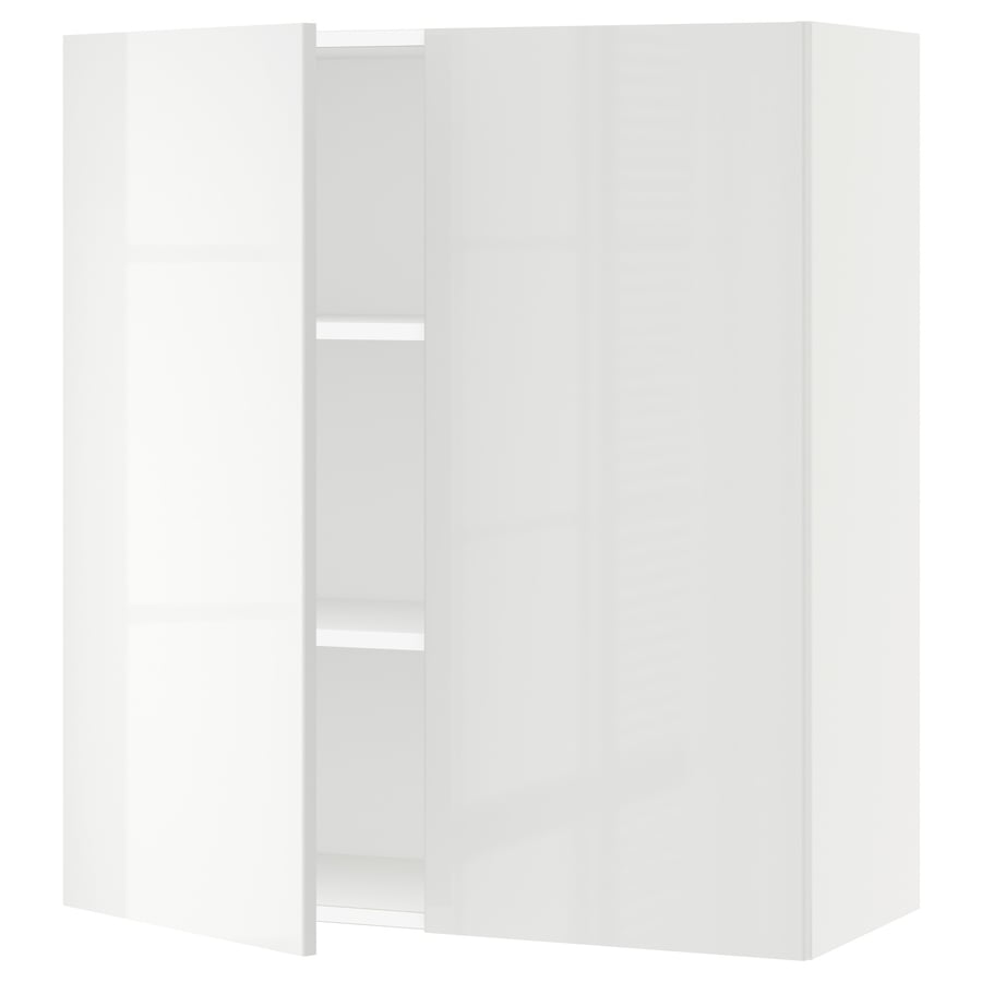SEKTION wall with 2 doors, white/Ringhult white, 36x15x40" IKEA