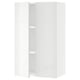 SEKTION Wall cabinet with 2 doors, white/Ringhult white, 24x15x40 "