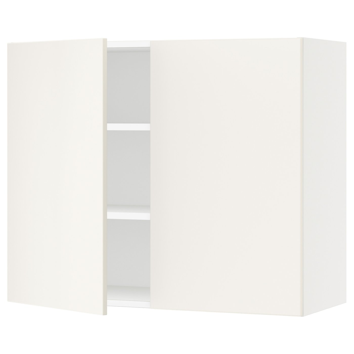 専用 roBa ホワイト EVQWGD001 SEKTION wall cabinet with 2 doors, white/Veddinge white