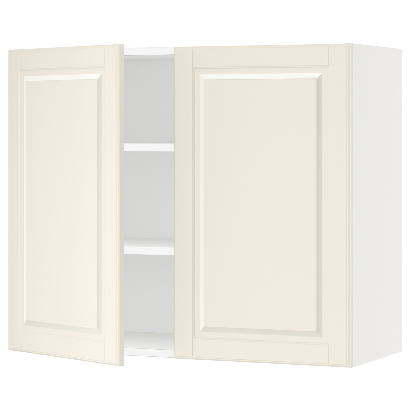 SEKTION Wall with 2 doors, white, Bodbyn offwhite, 36x15x30