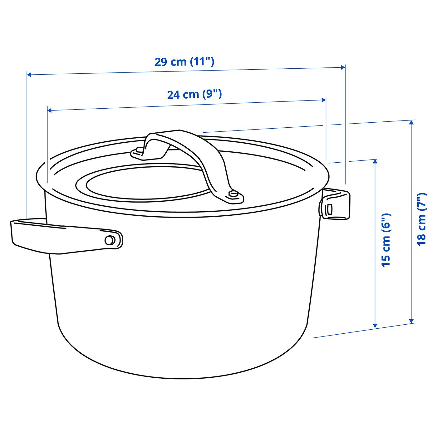 Cooking Pot Clipart Outline