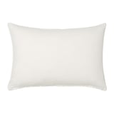 SIKELSÄCKMAL Cushion cover, yellow/white, 16x23 "