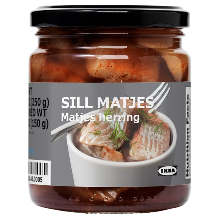 SILL MATJES Matjes herring fillets IKEA