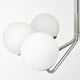 Ikea SIMRISHAMN Floor lamp, chrome plated, opal glass 62  - NEW