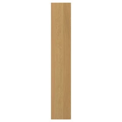 SINARP wooden panel in natural oak veneer with a rectangular shape.