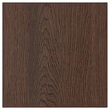 SINARP Drawer front, brown, 15x15 "