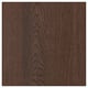 SINARP Drawer front, brown, 15x15 "