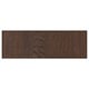 SINARP Drawer front, brown, 15x5 "