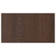 SINARP Drawer front, brown, 18x10 "