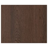 SINARP Drawer front, brown, 18x15 "