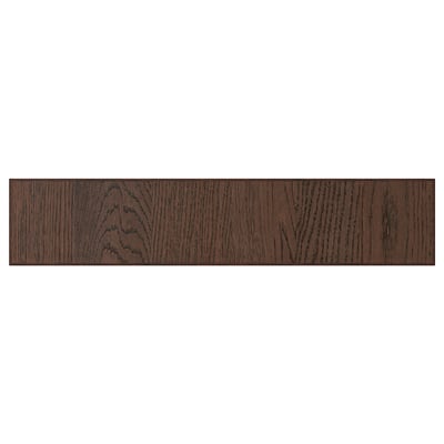 SINARP Drawer front, brown, 24x5 "
