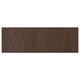 SINARP Drawer front, brown, 30x10 "