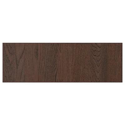 SINARP Drawer front, brown, 30x10 "