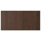SINARP Drawer front, brown, 30x15 "