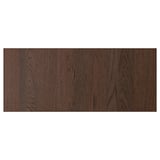 SINARP Drawer front, brown, 36x15 "