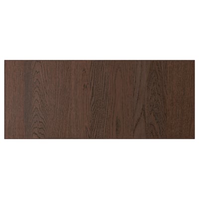 SINARP Drawer front, brown, 36x15 "