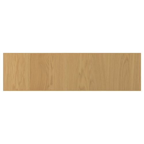 SINARP wooden panel, light brown, rectangular, plain. Showcasing oak veneer and solid oak edges.