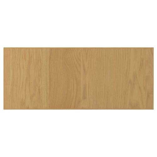A rectangular SINARP wooden panel in a light brown colour, made of oak veneer with a solid wood edge.