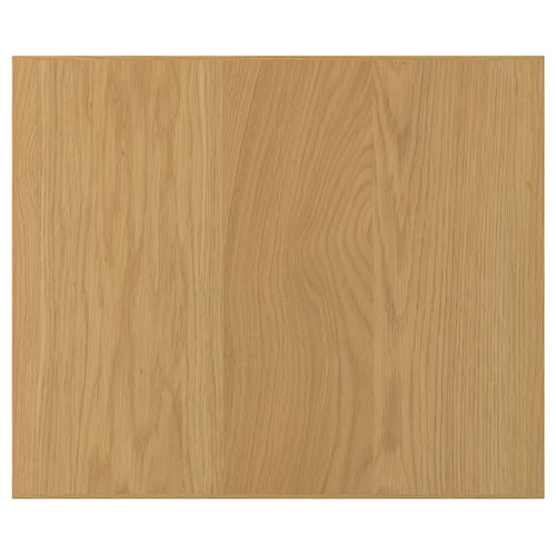 Wooden SINARP panel in natural oak finish.