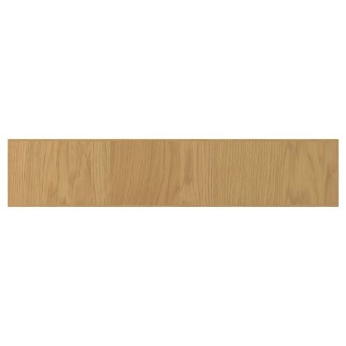 SINARP oak veneer panel, natural wood grain, rectangular shape, minimalist design.