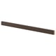 SINARP Rounded deco strip, brown, 87 "