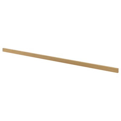 SINARP Rounded deco strip, oak veneer, 87 "