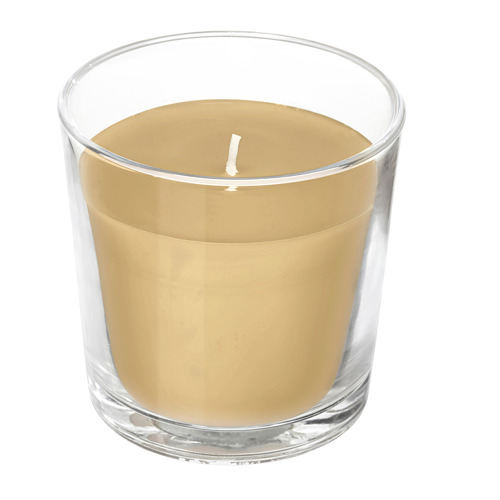 SINNLIG Scented candle in glass IKEA