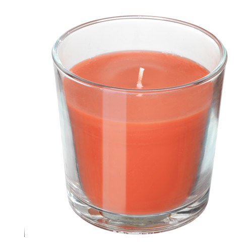 SINNLIG Scented candle in glass IKEA