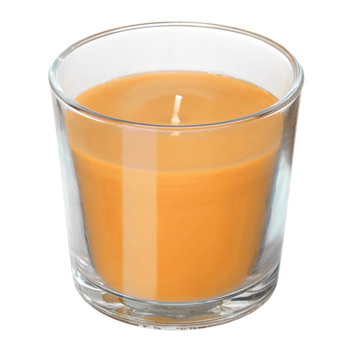 SINNLIG Scented candle in glass IKEA