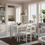 SJÖMAKT Pendant lamp, beige/ash, 15 "