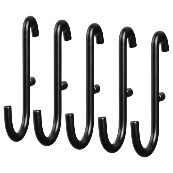 SKÅDIS hook, black - IKEA