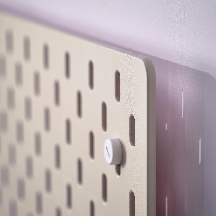 SKÅDIS pegboard combination, multicolor, 22x22" - IKEA