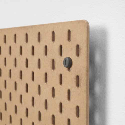 SKÅDIS Pegboard, wood, 30x22 "