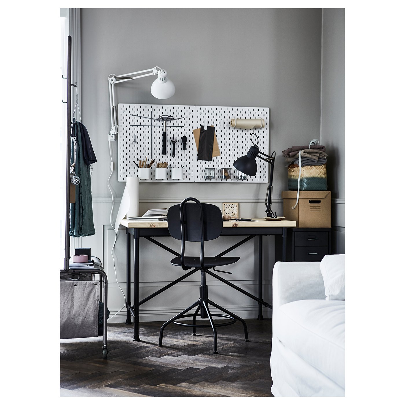 Skadis Shelf White Ikea