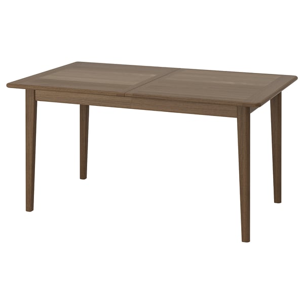 SKANSNÄS Extendable table, brown beech/veneer, 59/80 3/4x35 3/8 "