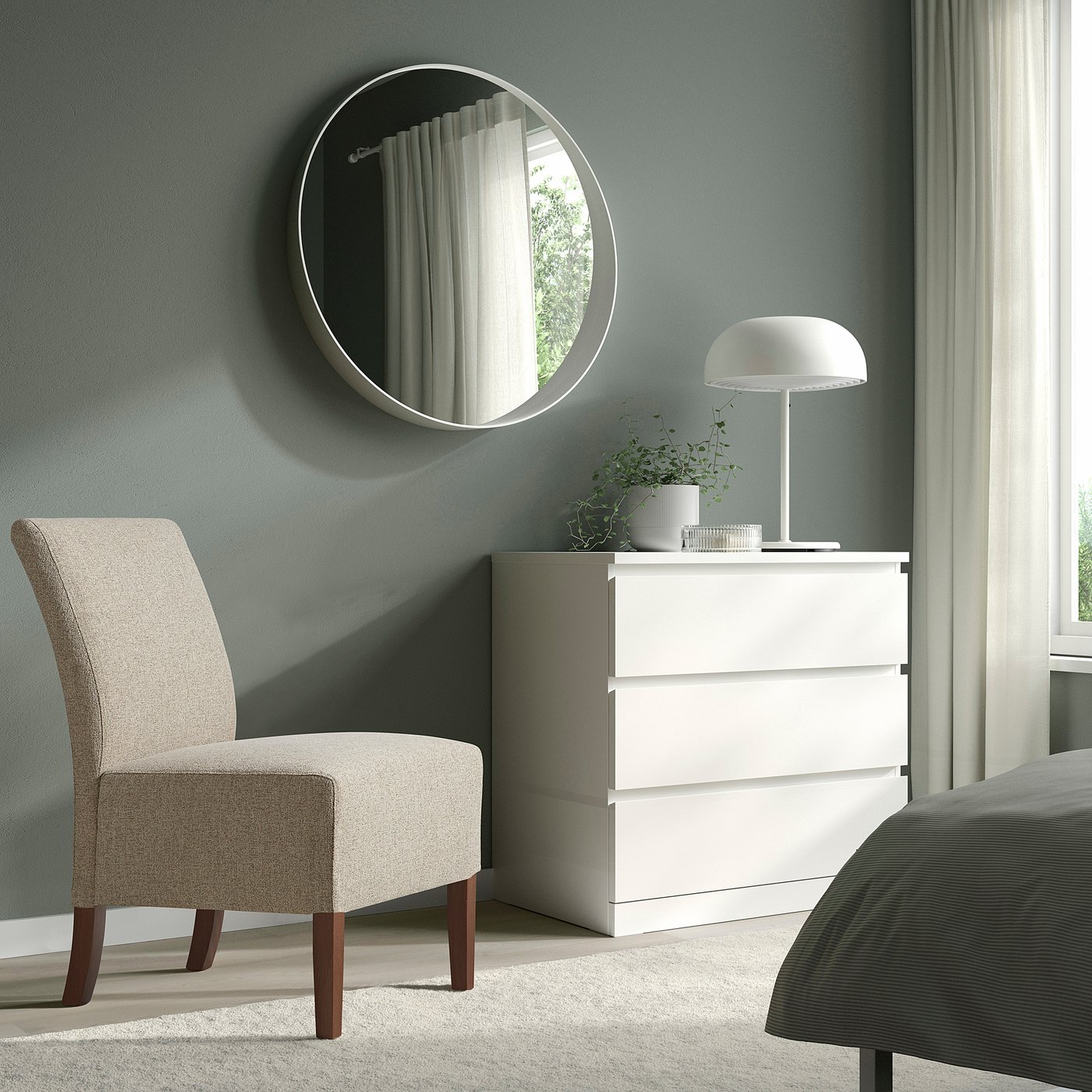 Chair, brown/beige 3