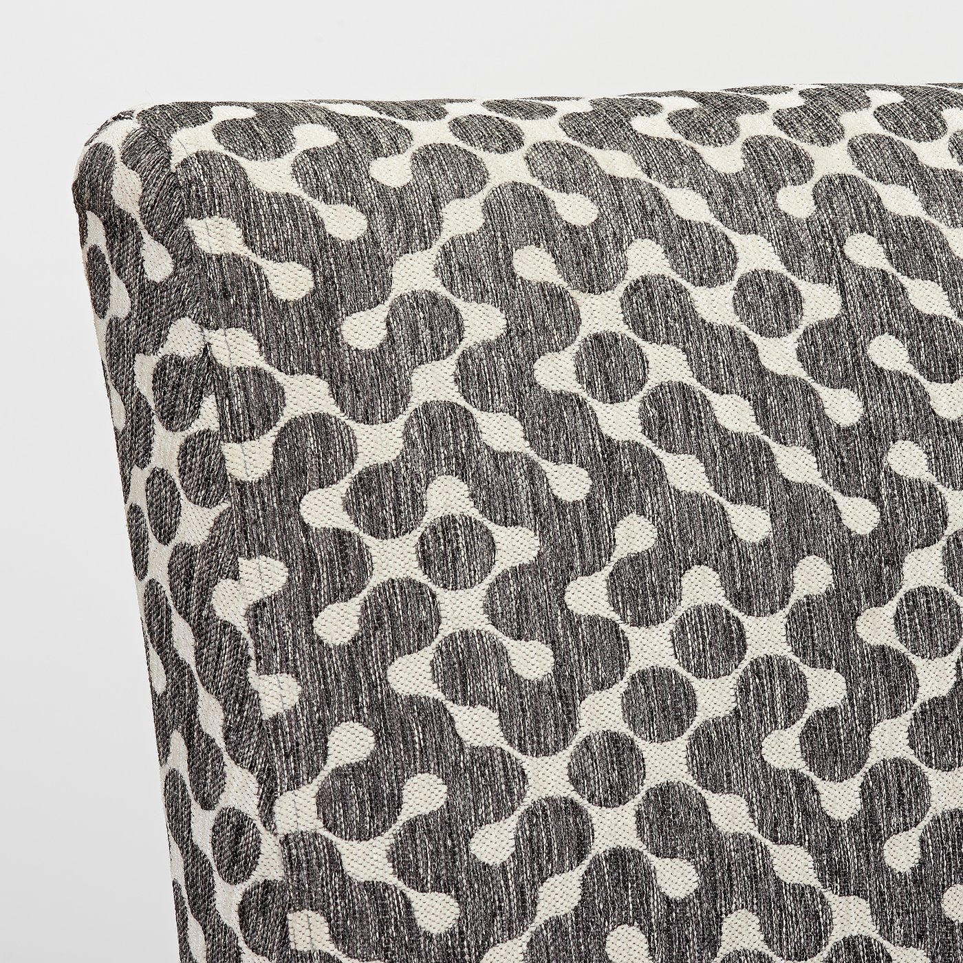 Chair, Dot Pattern Brown/Beige